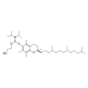 2-cyanoethyl ((R)-2,5,7,8-tetramethyl-2-((4R,8R)-4,8,12-trimethyltridecyl)chroman-6-yl) diisopropylphosphoramidite