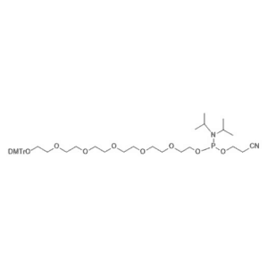 1,1-bis(4-methoxyphenyl)-1-phenyl-2,5,8,11,14,17-hexaoxanonadecan-19-yl (2-cyanoethyl) diisopropylphosphoramidite