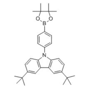 3,6-Di-tert-butyl-9-(4-(4,4,5,5-tetramethyl-1,3,2-dioxaborolan-2-yl)phenyl)-9H-carbazole