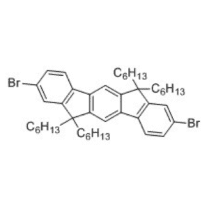 2,8-Dibromo-6,6,12,12-tetrahexyl-6,12-dihydroindeno[1,2-b]fluorene