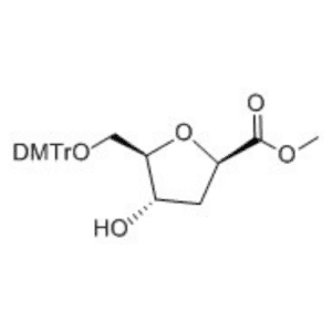methyl (2R,4S,5R)-5-((bis(4-methoxyphenyl) (phenyl)methoxy)methyl)-4-hydroxytetrahydrofuran-2-carboxylate