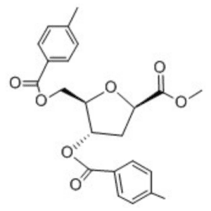 methyl (2R,4S,5R)-4-((4-methylbenzoyl)oxy)-5-(((4-methylbenzoyl)oxy)methyl)tetrahydrofuran-2-carboxylate