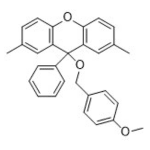 9-((4-methoxybenzyl)oxy)-2,7-dimethyl-9-phenyl-9H-xanthene