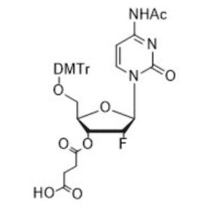 2ʼ-FLUORO-5ʼ-O-DMTr-N4-ACETYL-2ʼ-DEOXY- CYTIDINE-3ʼ-O-SUCCINATE