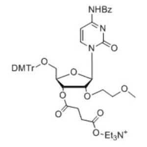 5ʼ-O-DMTr-N4-BENZOYL-2ʼ-MOE-5-METHYL- CYTIDINE—3ʼ-O-SUCCINATE-TEA SALT