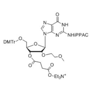 2ʼ-MOE-N2-IPPAC-5ʼ-O-DMTr-GUANOSINE-3ʼ-O-SUCCINATE TEA Salt