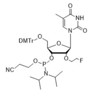 2ʼ-O-ETHYL-FLUORO-5ʼ-O-DMTr-5-METHYL- URIDINE-3ʼ-O-CE-AMIDITE