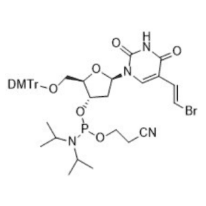 5'-DMTr-C5-BR-VINYL-2'-DEOXY-3'-O-CEP-URIDINE