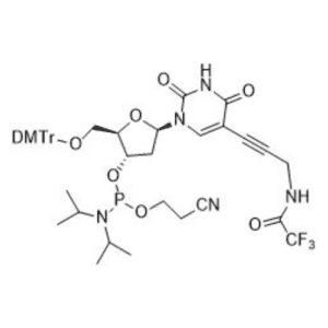 5'-DMTr-C5-AMINO PROPARGYL TFA-2'-DEOXY-3'-O-CEP-URIDINE