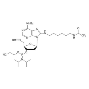 5'-DMTr-8-C6-LINKER-TFA-2'-DEOXY-3'-O-CEP-ADENOSINE