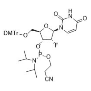 5'-DMTr-2'-F-3'-O-CEP-URIDINE