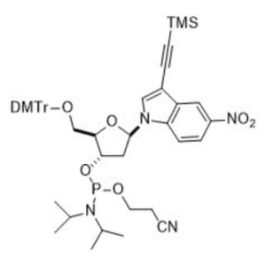 5'-DMTr-2'-DEOXY-3'-O-CEP-3-TIPS EDU-NITRO INDOLE NUCLEOSIDE