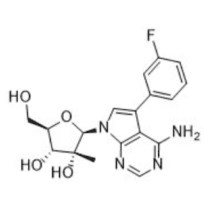 7-deaza-7-meta-F-2-C-Me-A